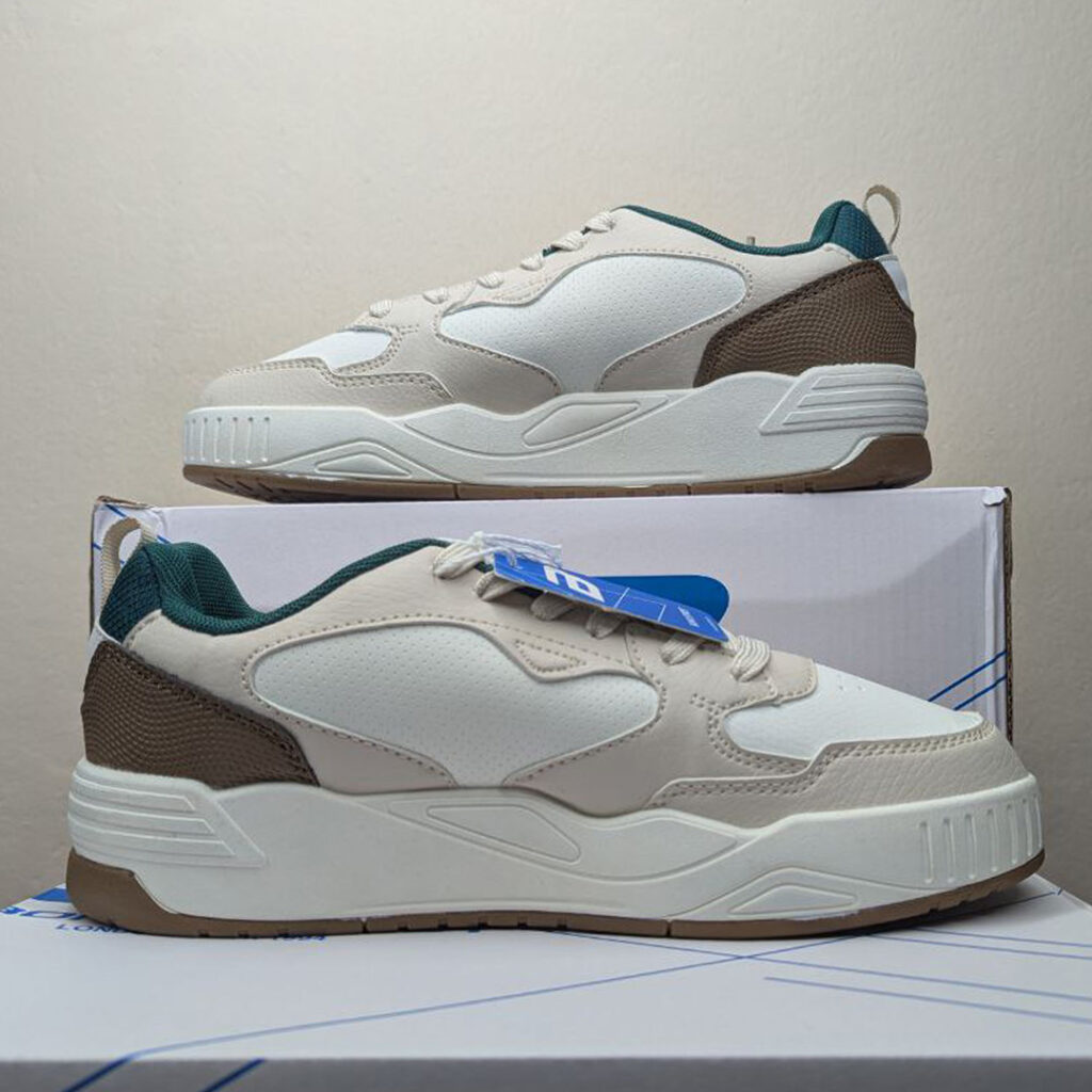 Bond Street Daily Comfort Sneaker -Coffe-White